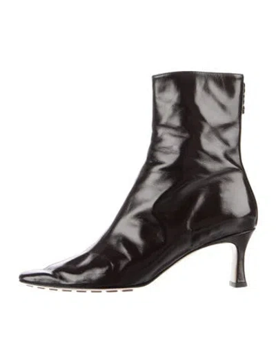 Pre-owned Bottega Veneta Patent Leather Boots In Multi