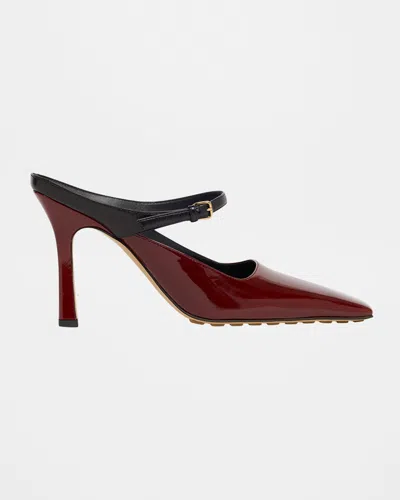 Bottega Veneta Patent Leather Mary Jane Pumps
