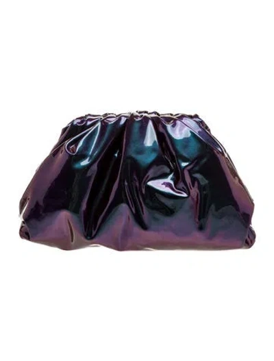Pre-owned Bottega Veneta Patent Leather The Pouch