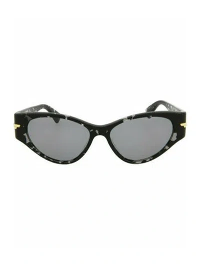 Pre-owned Bottega Veneta Patterned Sunglasses W/ Tags In Brown