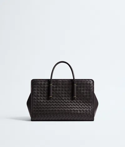 Bottega Veneta Espresso Small Barbara Tote Bag In White
