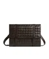 Bottega Veneta Piccolo Portfolio Creates A Briefcase In Black