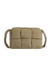 Bottega Veneta Pillow Cassette Messenger Bag In Brown