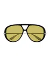 BOTTEGA VENETA AVIATOR SUNGLASSES