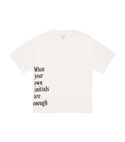BOTTEGA VENETA PIMA COTTON PRINT T-SHIRT
