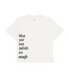 Bottega Veneta Pima Cotton Printed T-shirt In White