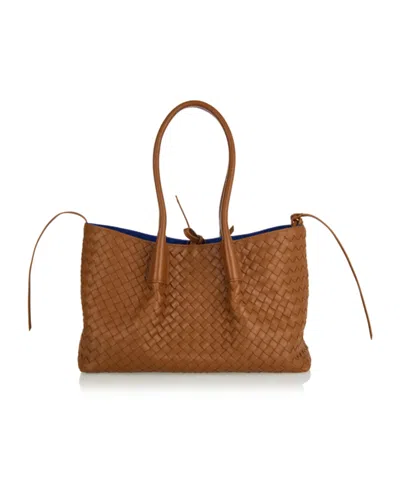Bottega Veneta Pinacoteca Reversible Tote Bag In Brown