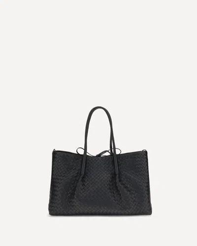 Bottega Veneta Pinacoteca Tote Bag In Black