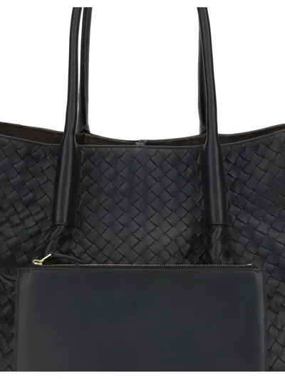 Bottega Veneta Pinacoteca Tote Bag In Black