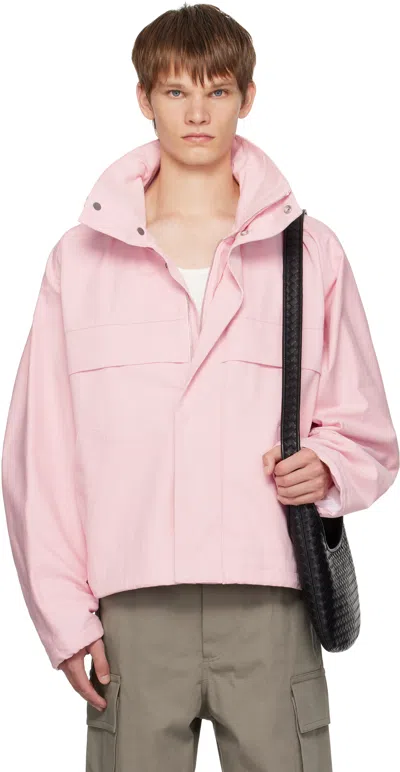 Bottega Veneta Pink Cotton Twill Jacket