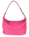 Bottega Veneta Pink Intrecciato Leather Small Shoulder Bag (authentic Pre-  Loved) In Pink
