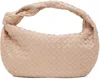 Bottega Veneta Pink Small Jodie Bag In 6917 Lotus Gold