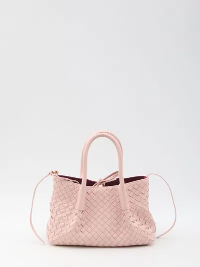 Bottega Veneta Pink Small Pinacoteca Bag