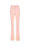 Bottega Veneta Pink Stretch Viscose Blend Pant In Pinkblue