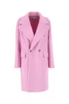 Bottega Veneta Double-breasted Wool Blend Coat In Balloon