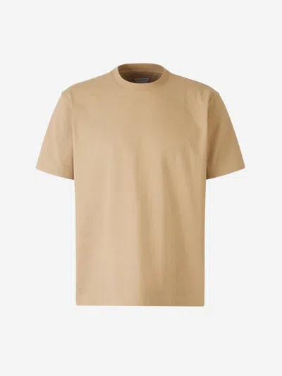 Bottega Veneta Light Cotton T-shirt In Brown