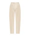Bottega Veneta Pleated Casual Pants In Nude