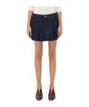 Bottega Veneta Crinkled-finish Pleated Skirt In Multicolor