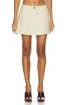 BOTTEGA VENETA PLEATED MINI SKIRT