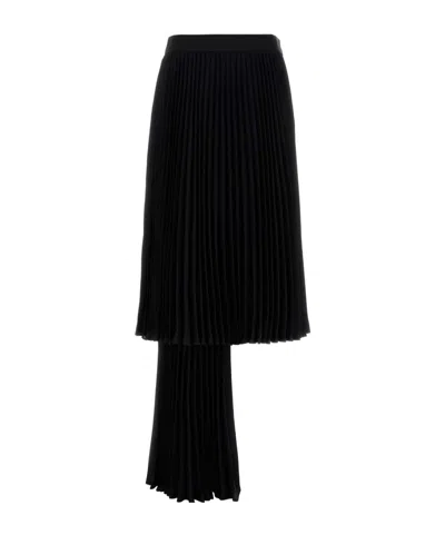 BOTTEGA VENETA BOTTEGA VENETA DRAPED PLEATED SKIRT