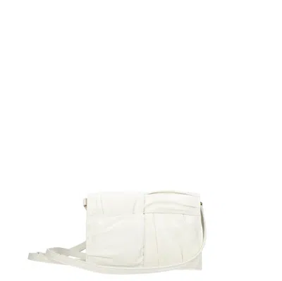 Bottega Veneta Pochette Cassettes Women White Leather
