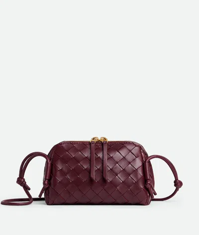 Bottega Veneta Concert Pouch In Burgundy
