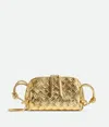 Bottega Veneta Concert Pouch In Gold