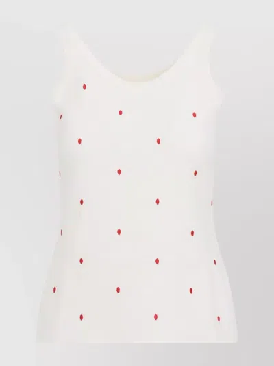 Bottega Veneta Polka Dot Tank Top