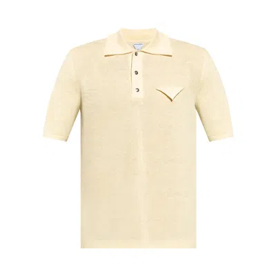 Pre-owned Bottega Veneta Polo 'barley' | Brown | Men's Size Xl