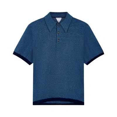 Pre-owned Bottega Veneta Polo 'navy/squill' | Blue | Men's Size Xl