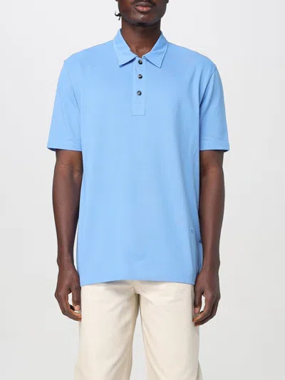 BOTTEGA VENETA POLO SHIRT BOTTEGA VENETA MEN COLOR BLUE,G69763009