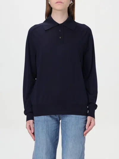 Bottega Veneta Polo Shirt  Woman Color Navy