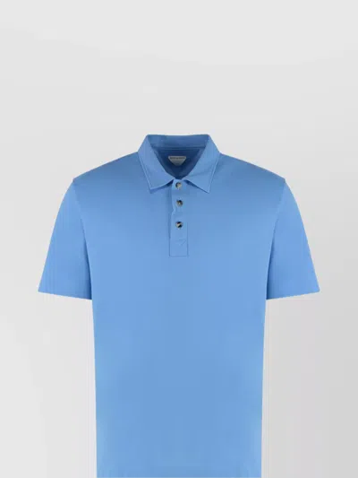 BOTTEGA VENETA POLO SHIRT IN COTTON-PIQUÉ