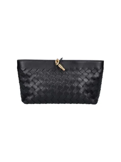 Bottega Veneta Pouch "andiamo" In Black