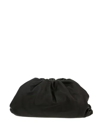 Pre-owned Bottega Veneta Pouch Clutch Bag In Black