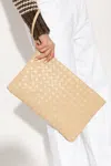 Bottega Veneta ‘pouch Large' Handbag In Beige
