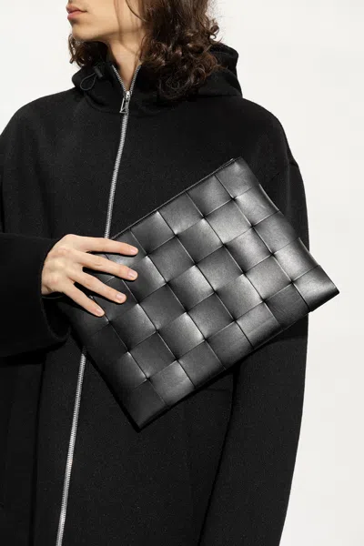 Bottega Veneta ‘pouch Large' Handbag In Black
