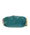 Bottega Veneta Pouch Shoulder Bag In Green