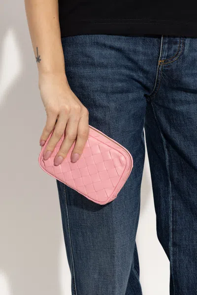 Bottega Veneta ‘pouch Teen' Clutch In Pink