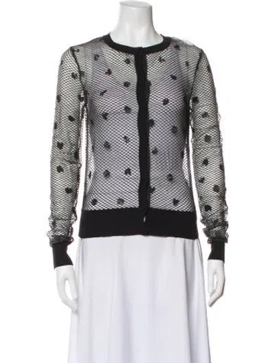 Pre-owned Bottega Veneta Printed Crew Neck Sweater In Multi