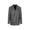 Bottega Veneta Printed Leather Jacket 38 In Black