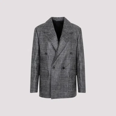 BOTTEGA VENETA PRINTED LEATHER JACKET