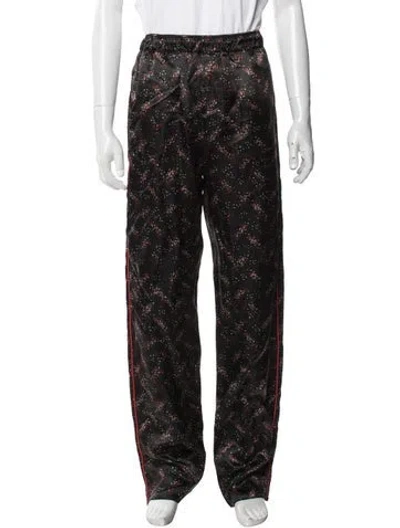 Pre-owned Bottega Veneta Printed Pajama Bottoms W/ Tags In Black