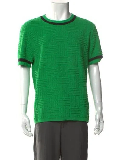 Pre-owned Bottega Veneta Printed Short Sleeve Shirt In Multi