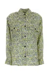 Bottega Veneta Women Printed Silk Shirt
