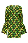 Bottega Veneta Printed Viscose Blouse