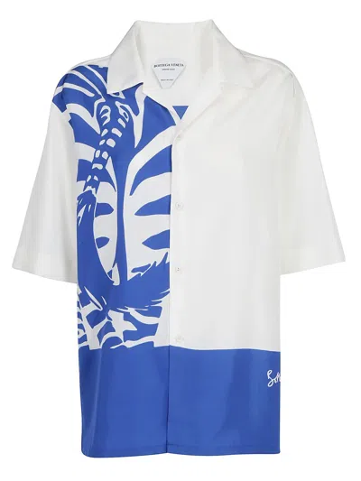 BOTTEGA VENETA BOTTEGA VENETA PRINTED VISCOSE SHIRT