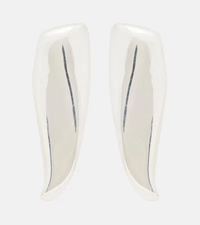 Bottega Veneta Prisma Sterling Silver Earrings