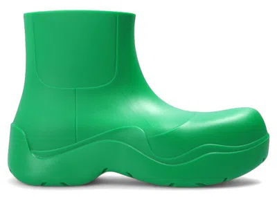 Pre-owned Bottega Veneta Puddle Ankle Boot (women's) Sneakers In Grass In Green