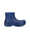 Bottega Veneta Puddle Ankle Boots In Azure